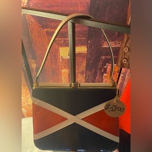 Red, White , & Blue hand bag